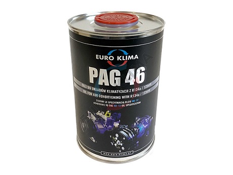 více o produktu - Olej PAG46, 1L, R134a/1234yf, Euroklima